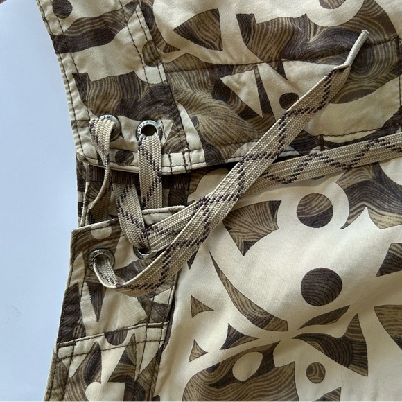 Patagonia Men’s Wavefarer Boardshorts Size 28 Brown White Print Surf Swim Trunks - Picture 5 of 7